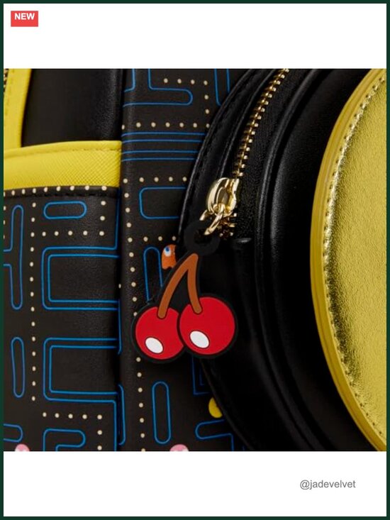 Loungefly Pac-Man Glow Mini Backpack - Polyurethane, Licensed Collectible main image 4